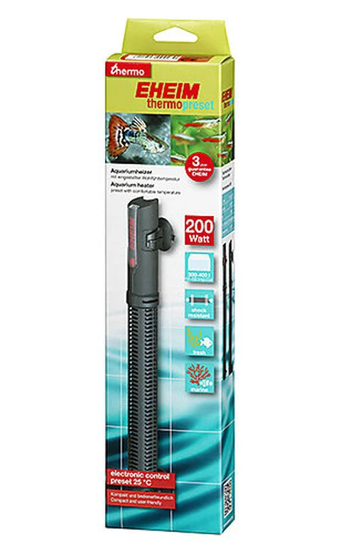 Eheim - Chauffage ThermoPreset Préréglé Pour Aquarium - 200W 3 Eheim - Chauffage ThermoPreset Préréglé Pour Aquarium - 200W