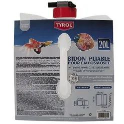 Tyrol - Bidon Pliable En Plastique Pour Eau Osmosée - 20L
