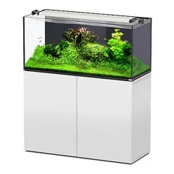 Aquatlantis - Aquarium + Meuble AQUAVIEW 120 Blanc - 278L