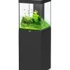 Aquatlantis - Aquarium + Meuble Led Equipé AQUA TOWER 163 Noir - 163L -EHEIM Verkoopwinkel 72879