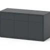 Aquatlantis - Meuble SUBLIME 150 Anthracite Pour Aquarium - 150x60x83cm 1 Aquatlantis - Meuble SUBLIME 150 Anthracite Pour Aquarium - 150x60x83cm -EHEIM Verkoopwinkel 72899