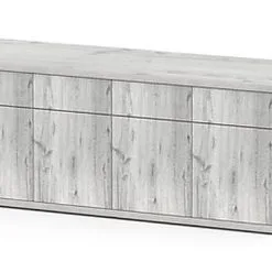 Aquatlantis - Meuble SUBLIME 200 Chêne Blanc Pour Aquarium - 200x70x83cm