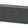 Aquatlantis - Meuble SUBLIME 200 Anthracite Pour Aquarium - 200x70x83cm -EHEIM Verkoopwinkel 72905