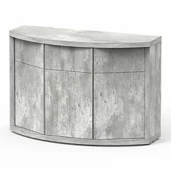 Aquatlantis - Meuble SUBLIME HORIZON 120 Gris Béton Pour Aquarium - 120x49x83cm