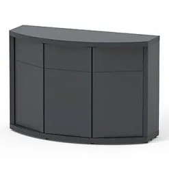 Aquatlantis - Meuble SUBLIME HORIZON 120 Anthracite Pour Aquarium - 120x49x83cm