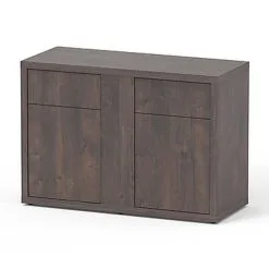 Aquatlantis - Meuble SUBLIME 120 Chêne Brun Pour Aquarium - 120x50x83cm