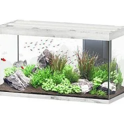 Aquatlantis - Aquarium SUBLIME 120 Led Chêne Blanc - 333L