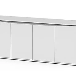 Aquatlantis - Meuble SPLENDID 200 Blanc Pour Aquarium - 200x50x83cm