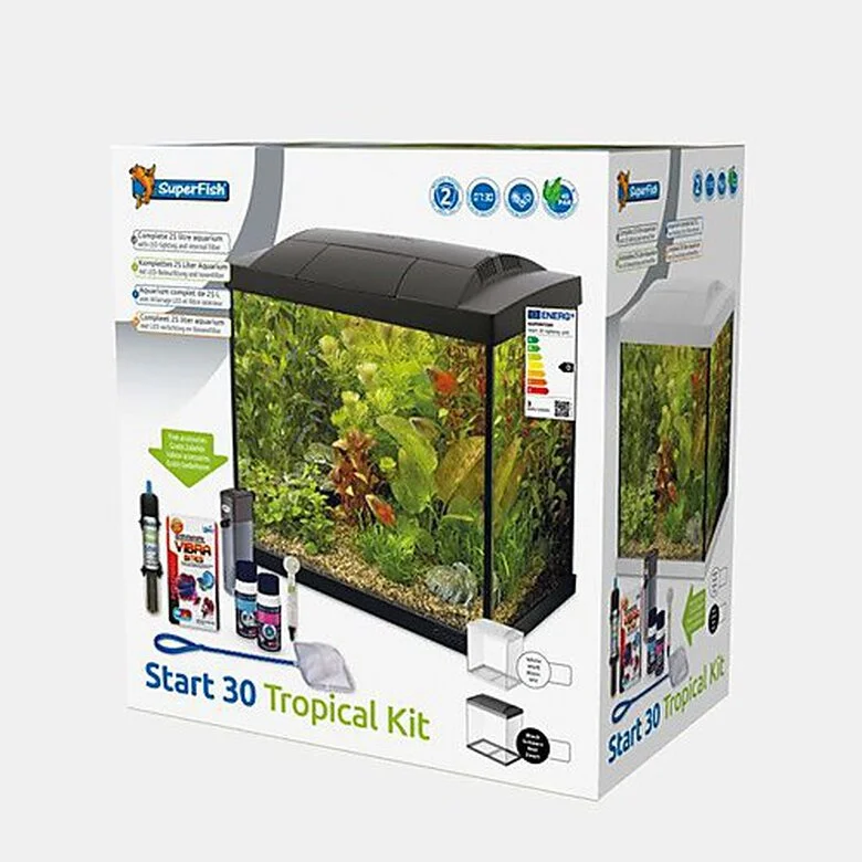 Superfish - Kit Aquarium Start 30 Tropical Noir - 27L 3 Superfish - Kit Aquarium Start 30 Tropical Noir - 27L