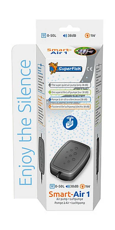 Superfish - Pompe SMARTAIR 1 Silencieuse Pour Aquarium 3 Superfish - Pompe SMARTAIR 1 Silencieuse Pour Aquarium