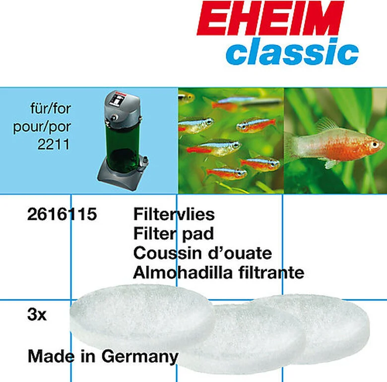 Eheim - Ouates Pour Filtres D'Aquarium 2211 - X3 2 Eheim - Ouates Pour Filtres D'Aquarium 2211 - X3
