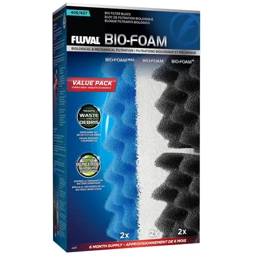 Fluval 407 Bio-Foam Pack 6 Mois 3 Fluval 407 Bio-Foam Pack 6 Mois